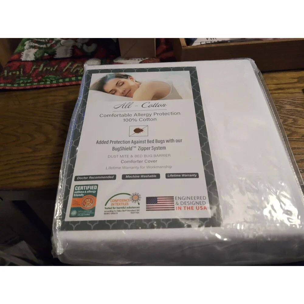 National Allergy Duvet Protector Full/Queen